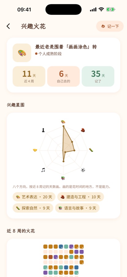 兴趣星图截图